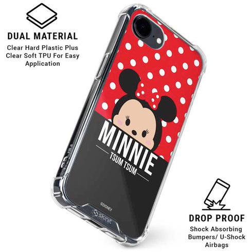 Disney Tsum Tsum Minnie Mouse iPhone 16e Clear Case